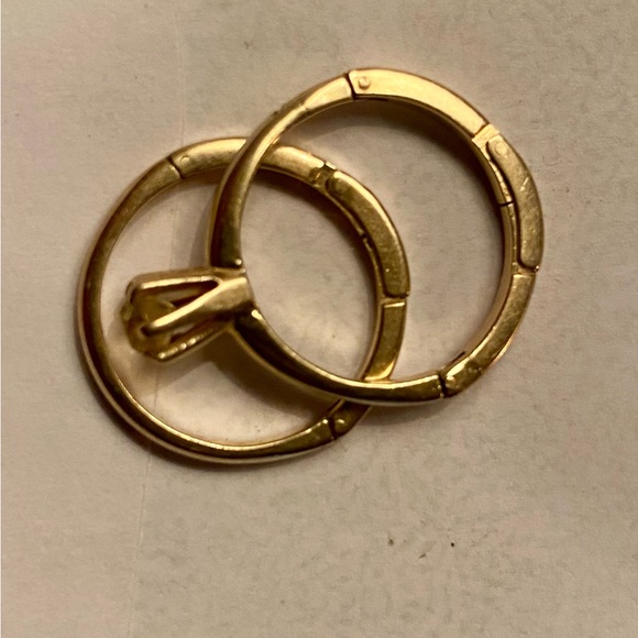 14k solid gold shanked Natural solitaire 1ct champagne daimond wedding set - Picture 2 of 7